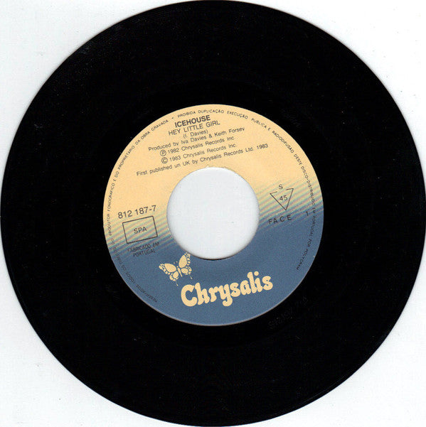 Icehouse : Hey Little Girl (7", Single)