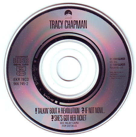 Tracy Chapman : Talkin' Bout A Revolution (CD, Mini, Single)