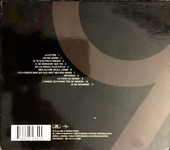 Lara Fabian : 9 (CD, Album, RM, 24K)