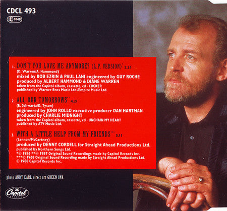 Joe Cocker : Don't You Love Me Any More (CD, Maxi)