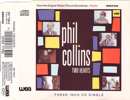 Phil Collins : Two Hearts (CD, Mini, Single)