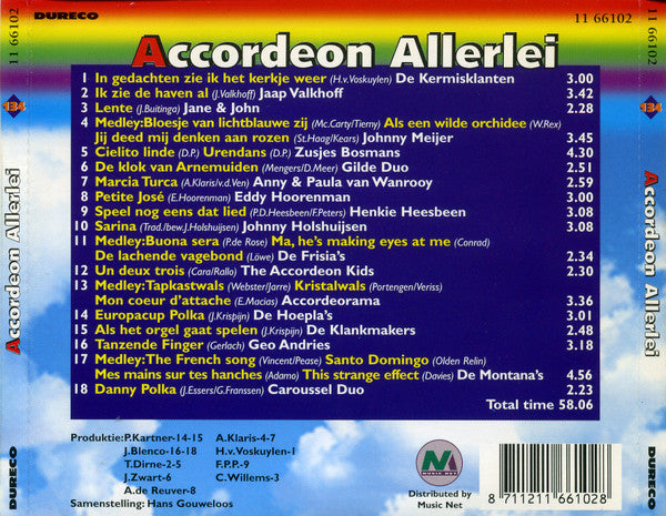 Various : Accordeon Allerlei (CD, Comp)