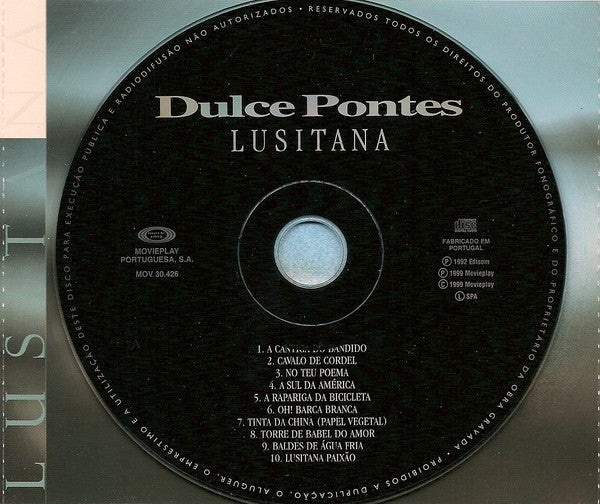 Dulce Pontes : Lusitana (CD, Album, RE)