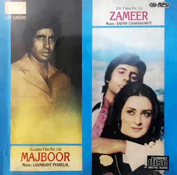 Laxmikant-Pyarelal / Sapan Chakraborty : Majboor / Zameer (CD, Comp)