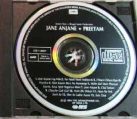 Shankar-Jaikishan : Jane Anjane / Preetam (CD, Comp)