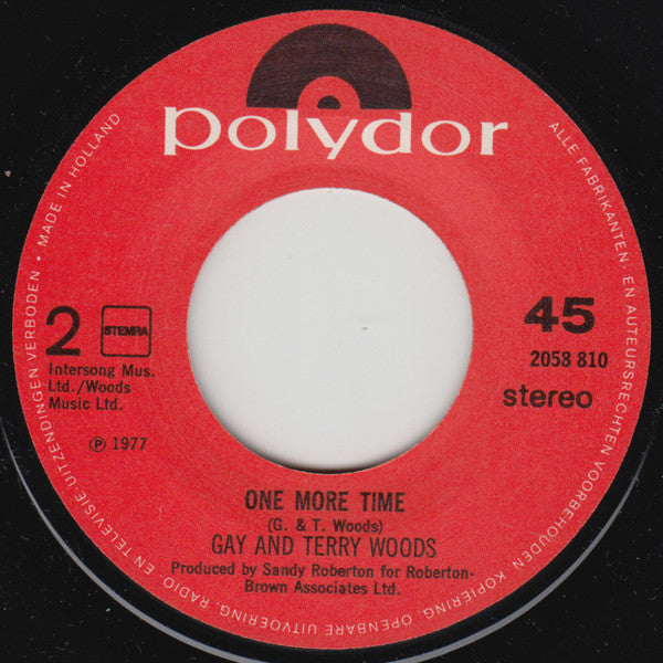 Gay & Terry Woods : Save The Last Dance For Me (7")