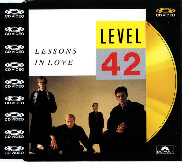 Level 42 : Lessons In Love (CDV, 5", Single, PAL)
