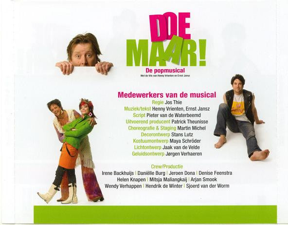 Various : Doe Maar! De Popmusical (CD, Single, Promo)