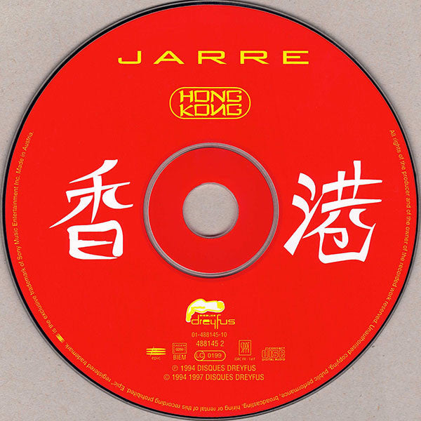 Jean-Michel Jarre : Hong Kong (CD, Album, RE, RM)