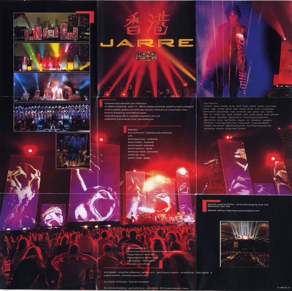 Jean-Michel Jarre : Hong Kong (CD, Album, RE, RM)