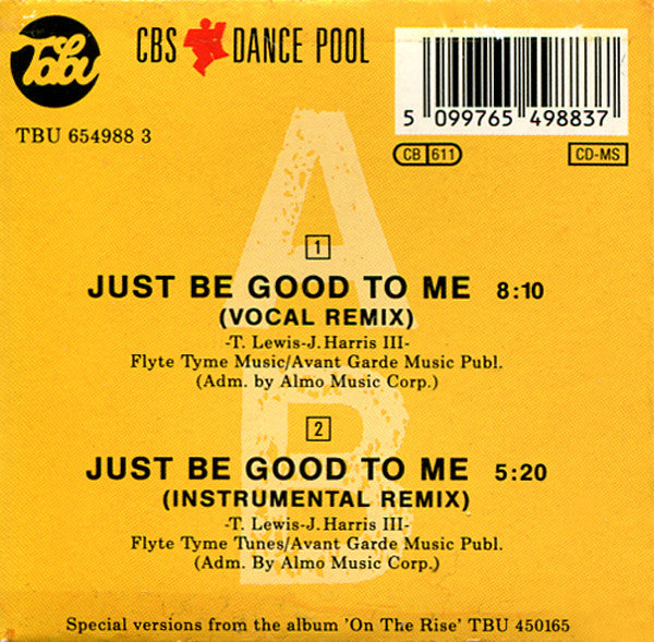 The S.O.S. Band : Just Be Good To Me (CD, Mini, Maxi)