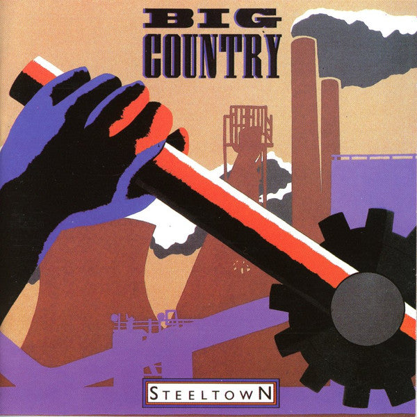 Big Country : Steeltown (CD, Album, RP)