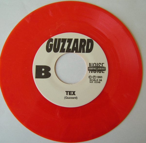 Guzzard : Glued (7", Single, Ora)