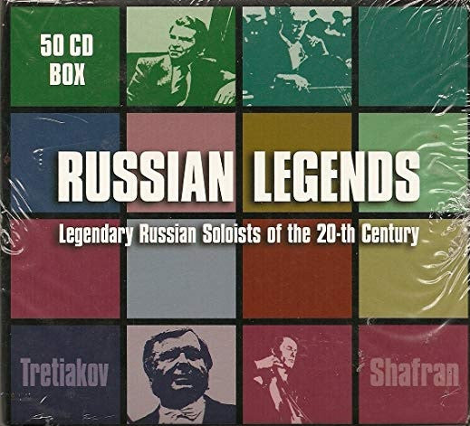 Various : Russian Legends 50CD Box (Legendary Russian Soloists Of The 20-th Century) (50xCD)