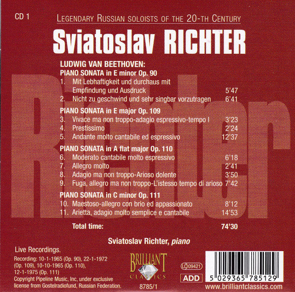 Various : Russian Legends 50CD Box (Legendary Russian Soloists Of The 20-th Century) (50xCD)