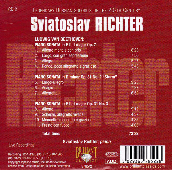 Various : Russian Legends 50CD Box (Legendary Russian Soloists Of The 20-th Century) (50xCD)