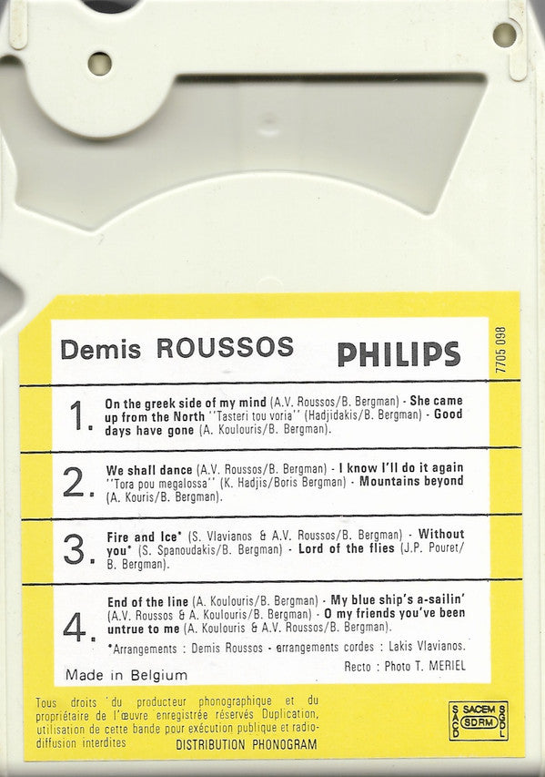 Demis Roussos : Fire And Ice (8-Trk)