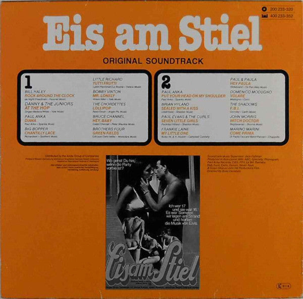 Various : Eis Am Stiel - Original Soundtrack (LP, Comp, RE)