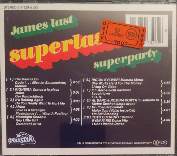 James Last : Superlast (CD, Album)