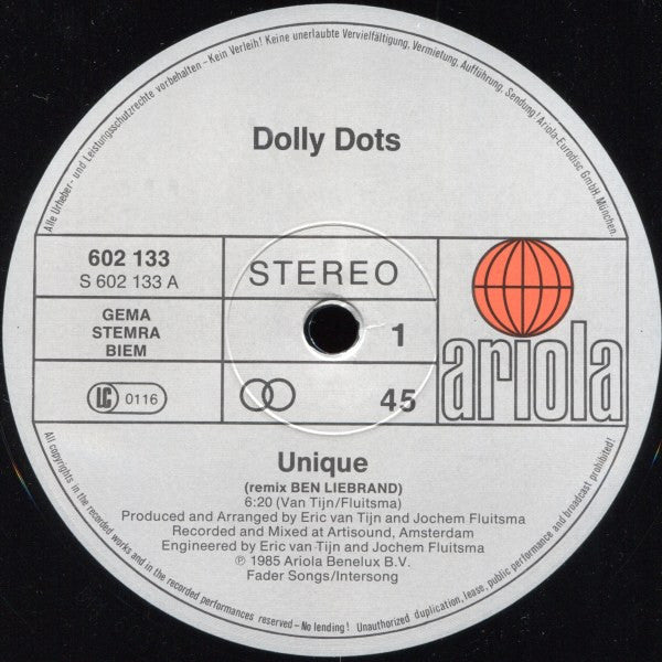 Dolly Dots : Unique (12")