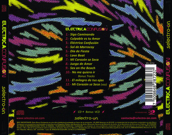 Selectro-On : Electrica Confusion (CD, Album + VCD)