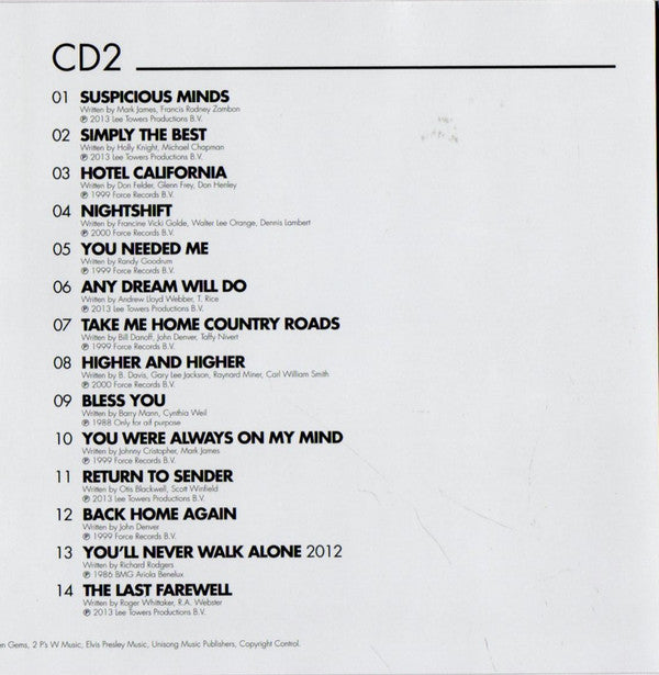Lee Towers : Best Of (2xCD, Comp)