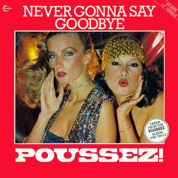 Poussez! : Never Gonna Say Goodbye (12", Single)