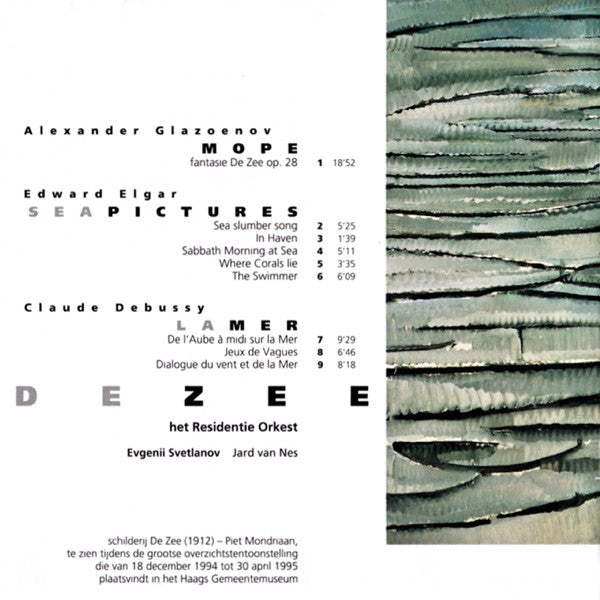 Residentie Orkest : De Zee (CD, Album)