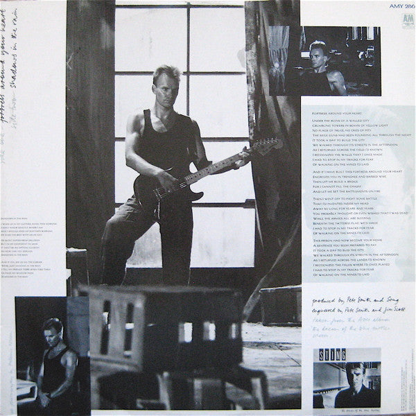 Sting : Fortress Around Your Heart (12", Single, PRS)