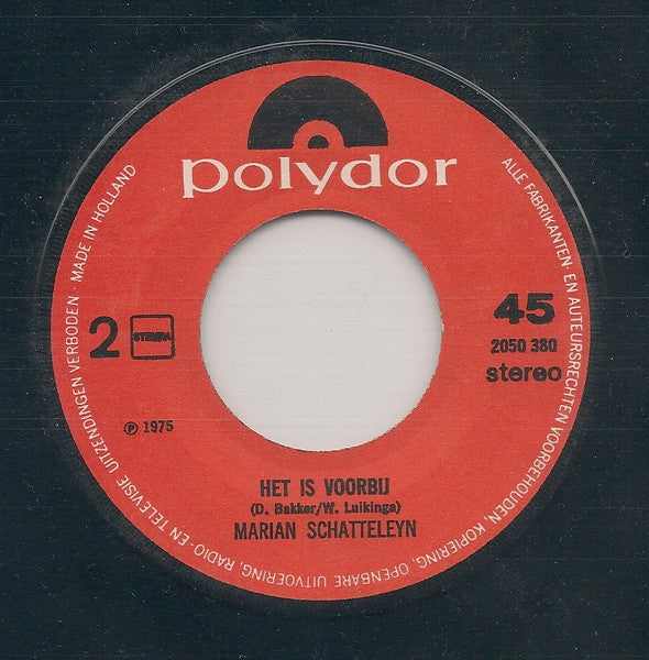 Marian Schatteleyn : Iwan (7")
