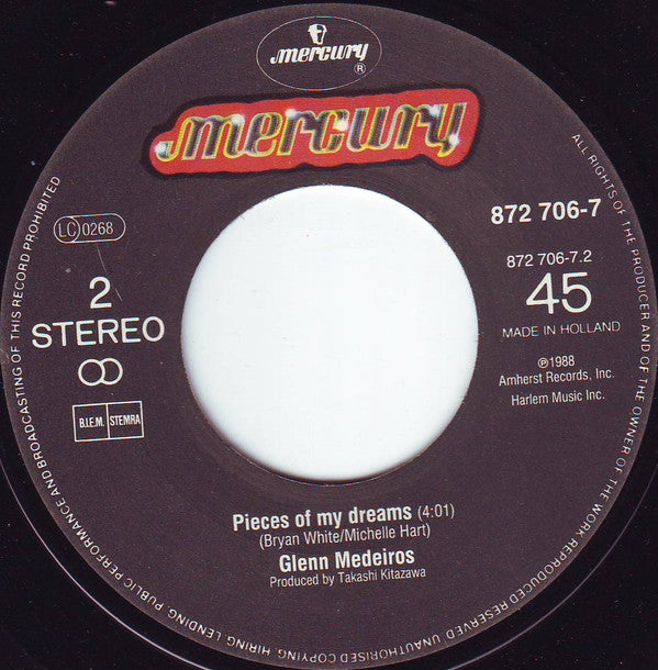 Glenn Medeiros & Ria Brieffies : Love Always Finds A Reason (7", Single)