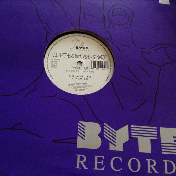JJ Brothers Feat. Asher Senator : Move It Up (12")