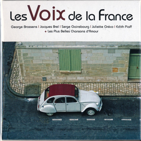 Georges Brassens | Jacques Brel | Serge Gainsbourg | Juliette Gréco | Edith Piaf : Les Voix De La France + Les Plus Belles Chansons D'Amour (Box, Comp + 7xCD, Comp)