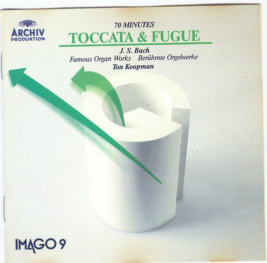 Johann Sebastian Bach, Ton Koopman : Toccata & Fugue (Famous Organ Works = Berühmte Orgelwerke) (CD, Album)