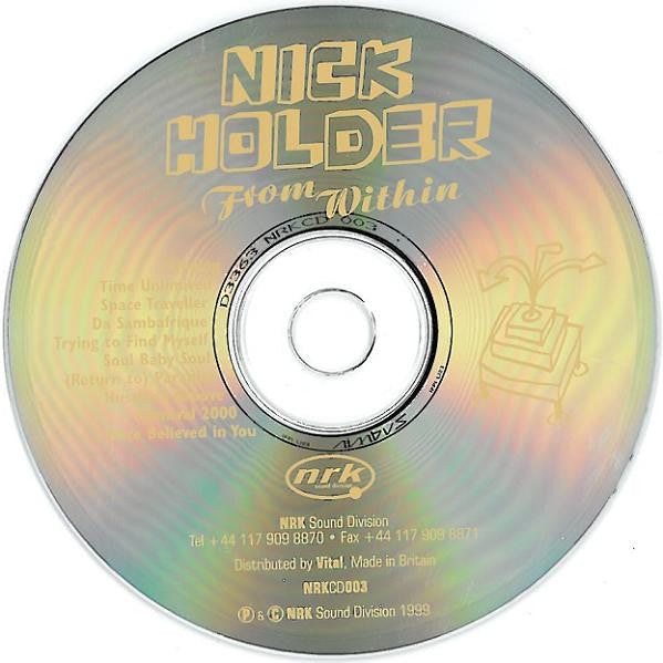 Nick Holder : From Within (CD, Album)
