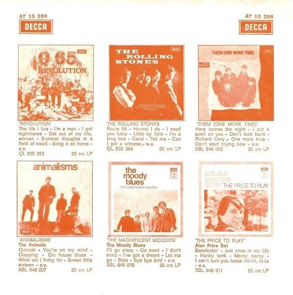 After Tea : Not Just A Flower In Your Hair / The Time Is Nigh (7", Single, Mono)