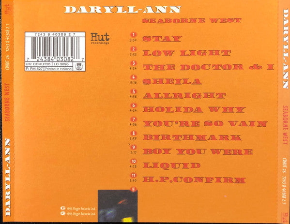 Daryll-Ann : Seaborne West (CD, Album)