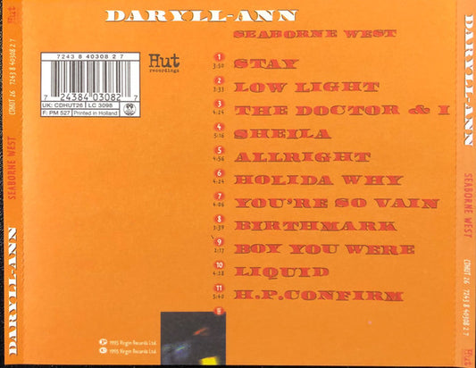 Daryll-Ann : Seaborne West (CD, Album)