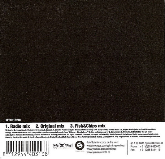 Nicola Fasano Vs. Pat-Rich : 75, Brazil Street (CD, Single)