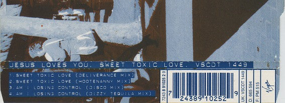 Jesus Loves You : Sweet Toxic Love (CD, Single)