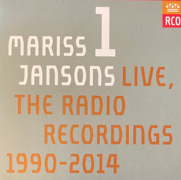 Mariss Jansons, Concertgebouworkest : Live, The Radio Recordings 1990-2014 (13xCD, Album, Ltd + DVD)
