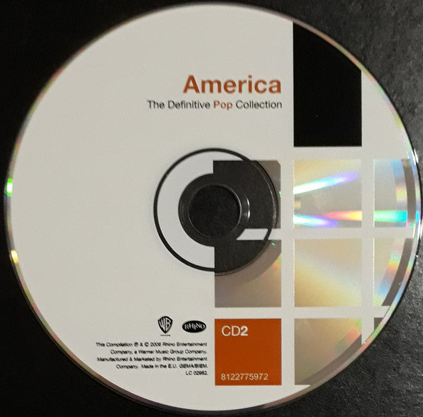 America (2) : The Definitive Pop Collection (2xCD, Comp, RM)