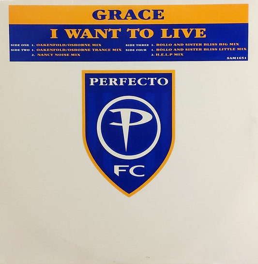 Grace : I Want To Live (2x12", Promo)