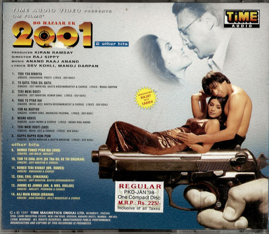Anand Raj Anand : 2001: Do Hazaar Ek (CD)