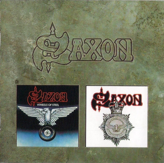 Saxon : Wheels Of Steel / Strong Arm Of The Law (2xCD, Comp, RM)