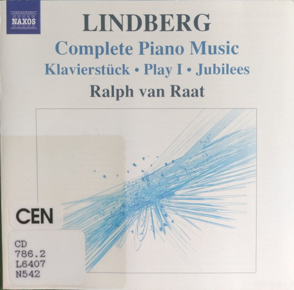 Magnus Lindberg, Ralph van Raat : Complete Piano Music (CD, Album)