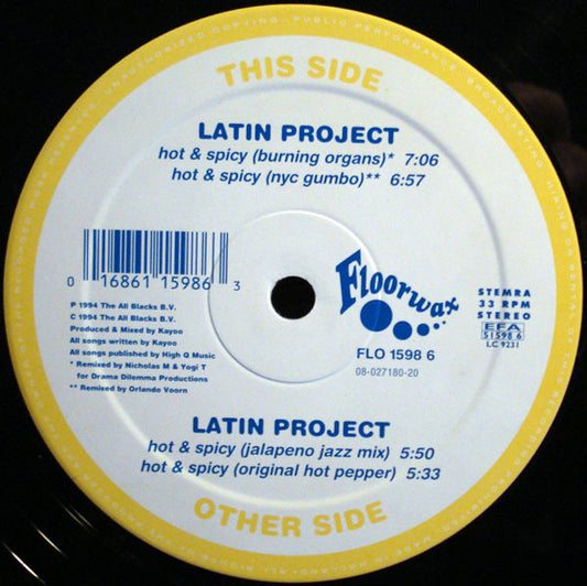 Latin Project : Hot & Spicy (12")