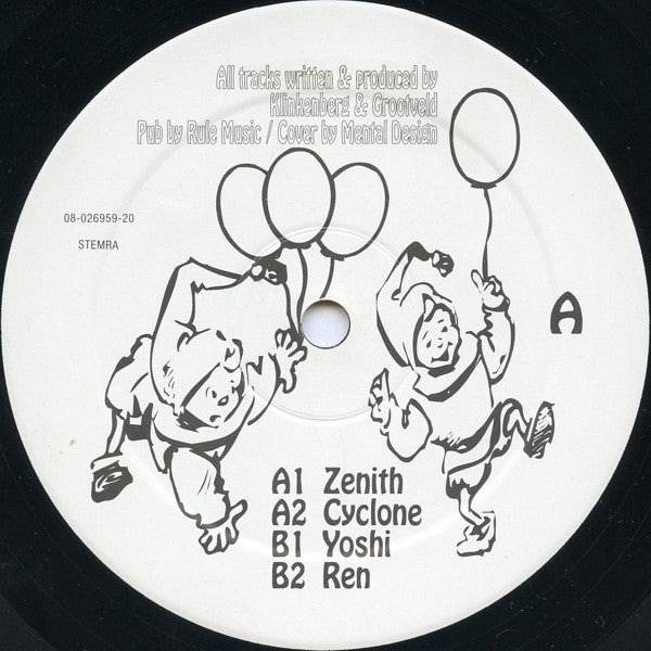 Roland Klinkenberg & Sacha Grootveld : Trance Textures (12")