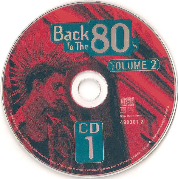 Various : Back To The 80's Volume 2 (De Hits Uit De Jaren '80) (4xCD, Comp, RE)
