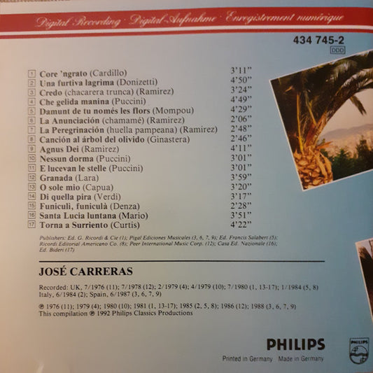 José Carreras : My Barcelona (CD, Comp)